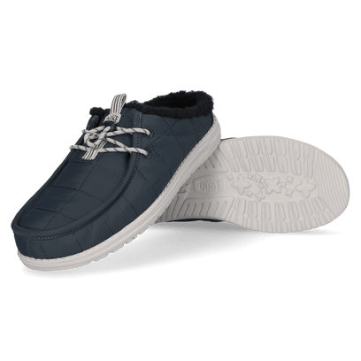 Wally Slip Camp Nylon Heren Instappers Dark Slate/Micro Chip