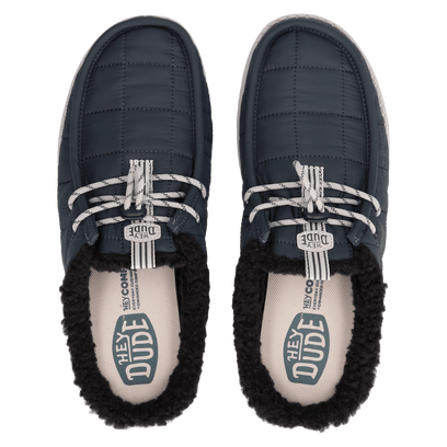 Wally Slip Camp Nylon Heren Instappers Dark Slate/Micro Chip