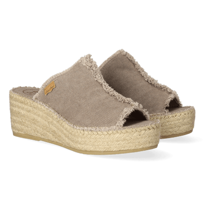 Itaca Dames Espadrilles Pedra
