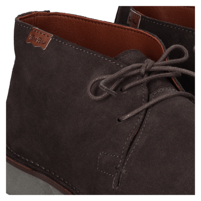 Jacob-SY Heren Desert Boots Suede Gris