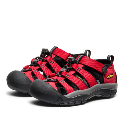 Newport H2 Younger Kids Sandalen Ribbon Red/Gargoyle