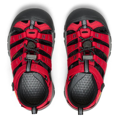Newport H2 Younger Kids Sandalen Ribbon Red/Gargoyle