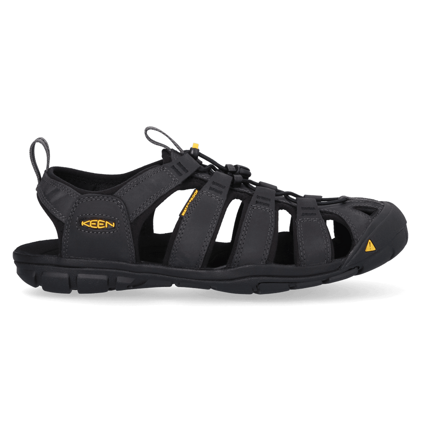 Clearwater CNX Heren Wandelsandalen Leer Magnet/Black