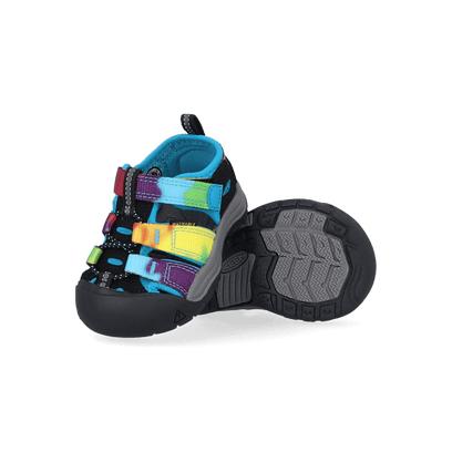 Newport H2 Toddler Sandalen Blue Rainbow Tie Dye