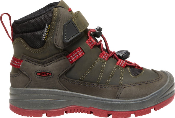 Redwood Mid Younger Kids Wandelschoenen Steel Grey/Red Dahlia Redwood Mid Younger Kids Wandelschoenen Steel Grey/Red Dahlia