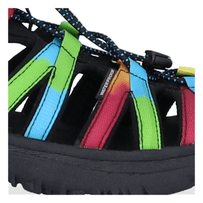 Whisper Dames Wandelsandalen Original Tie Dye