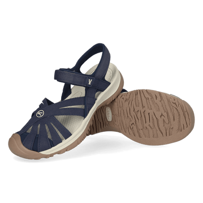 Rose Dames Sandalen Navy