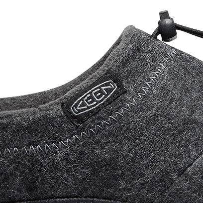 Howser III Slide Heren Instappers Vilt Charcoal Grey Felt/Black