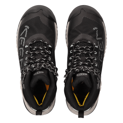 NXIS EVO Mid Dames Wandelschoenen Black/Blue Glass