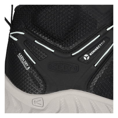 NXIS EVO Mid Dames Wandelschoenen Black/Blue Glass