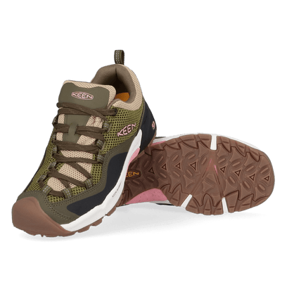 Wasatch Crest Vent Dames Wandelschoenen Olive Drab/Pink Icing