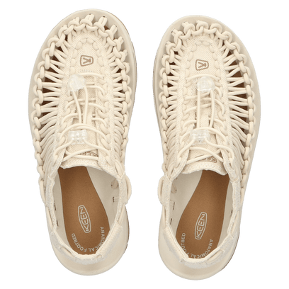 Uneek Heren Sandalen Natural Canvas/Birch