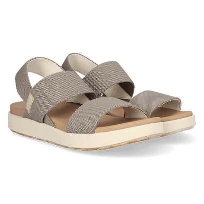 Elle Backstrap Dames Sandalen Brindle/Birch