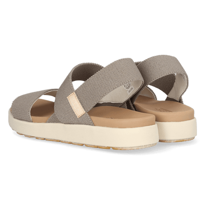 Elle Backstrap Dames Sandalen Brindle/Birch