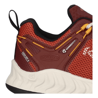 NXIS EVO Dames Wandelschoenen Baked Clay/Golden Yellow