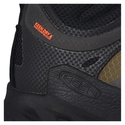 Zionic Mid Heren Wandelschoenen Dark Olive/Scarlet Ibis