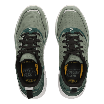 WK400 Leather Dames Wandelschoenen Dark Forest/Sea Moss