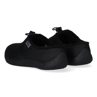 Howser III Slide Dames Slip-On Black Smooth Nylon