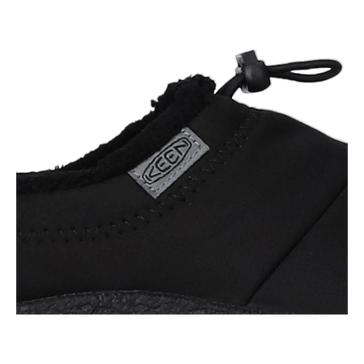 Howser III Slide Dames Slip-On Black Smooth Nylon