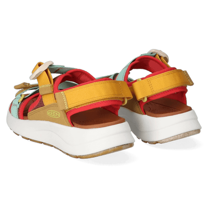 Elle Sport Backstrap Dames Sandalen Golden Yellow/Lichen