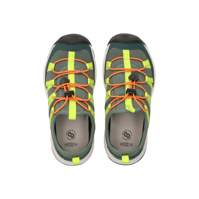 Motozoa Older Kids Sneakers Sea Moss/Scarlet Ibis