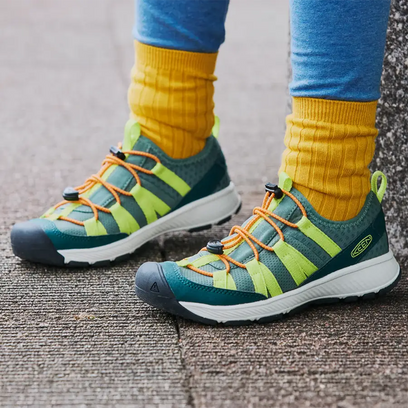 Motozoa Older Kids Sneakers Sea Moss/Scarlet Ibis