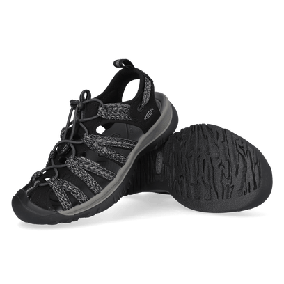 Whisper Dames Wandelsandalen Black/Steel Grey
