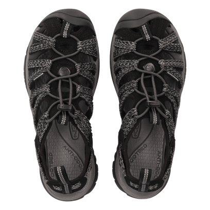 Whisper Dames Wandelsandalen Black/Steel Grey