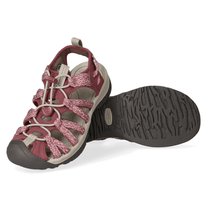 Whisper Dames Wandelsandalen Rose Brown/Peach Parfait