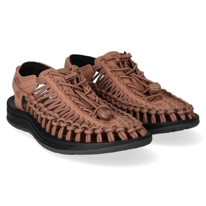 Uneek Dames Sandalen Raw Umber/Black