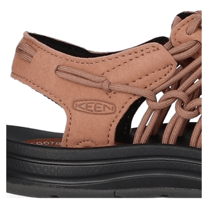 Uneek Dames Sandalen Raw Umber/Black