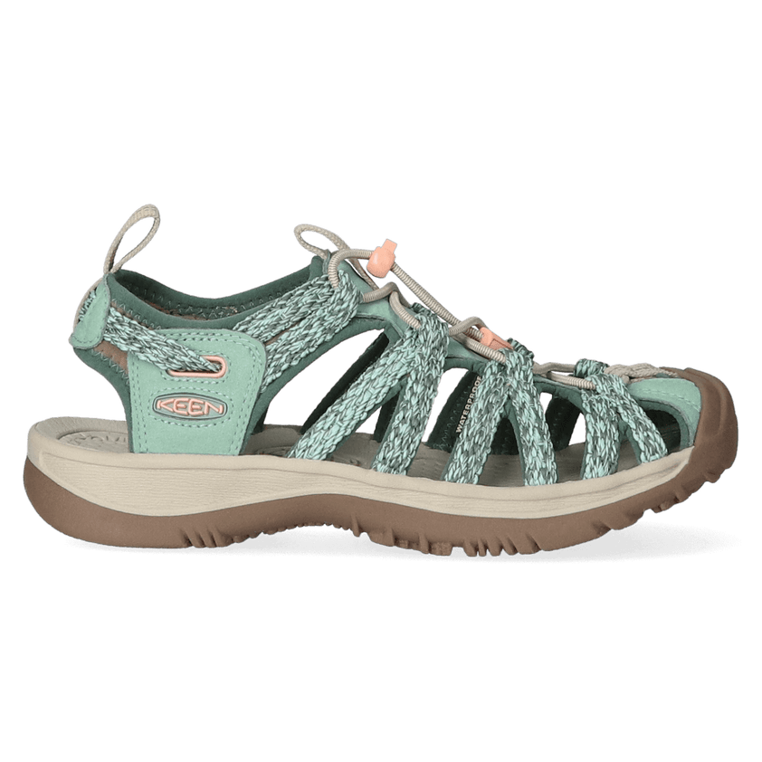 Whisper Dames Wandelsandalen Granite Green/Peach Parfait