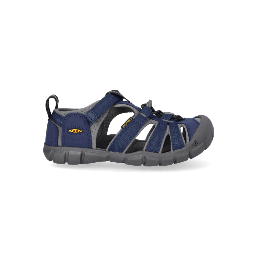 Newport H2 Younger Kids Sandalen Naval Academy/Keen Yellow