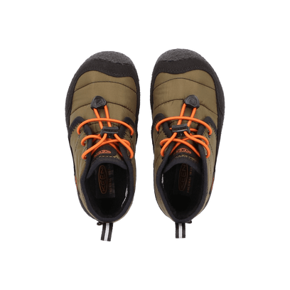 Howser II Chukka Older Kids Boots Dark Olive/Gold Flame