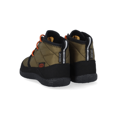 Howser II Chukka Older Kids Boots Dark Olive/Gold Flame