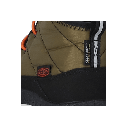 Howser II Chukka Older Kids Boots Dark Olive/Gold Flame