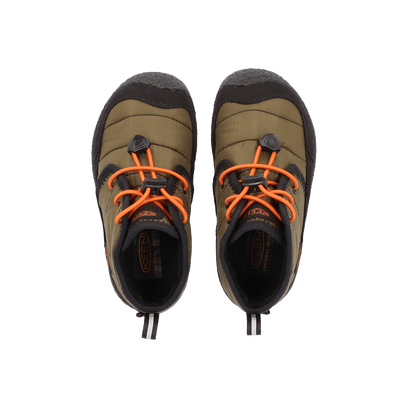 Howser II Chukka Younger Kids Boots Dark Olive/Gold Flame