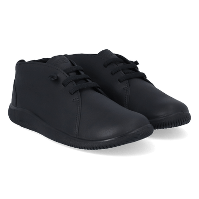 KNX Chukka Dames Boots Leer Black/Black
