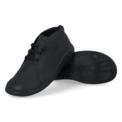 KNX Chukka Heren Boots Leer Black/Black