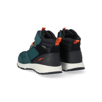 Skua Mid Older Kids Boots Ponderosa Pine/Gold Flame