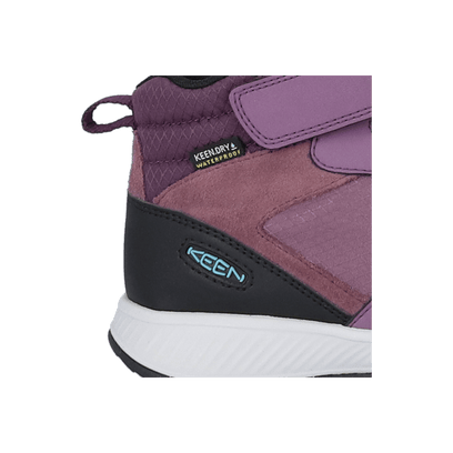 Skua Mid Older Kids Boots Plum/Plum Perfect
