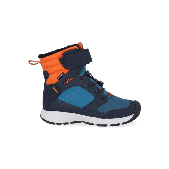 Skua Older Kids Winter Boots Sky Captain/Gold Flame Skua Older Kids Winter Boots Sky Captain/Gold Flame