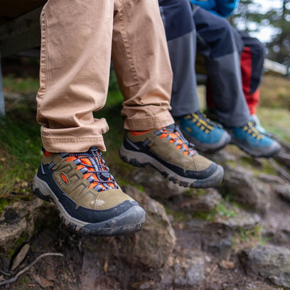 Targhee IV Older Kids Wandelschoenen Dark Olive/Gold Flame