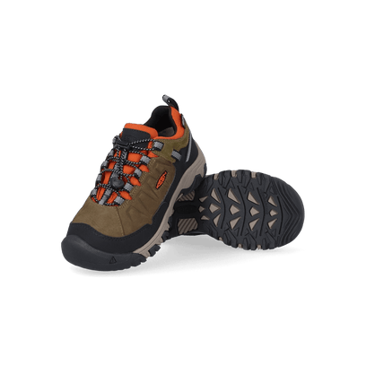 Targhee IV Older Kids Wandelschoenen Dark Olive/Gold Flame