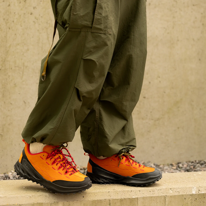 Jasper Zionic Suede Heren Sneakers Orange Pepper/Aura Orange