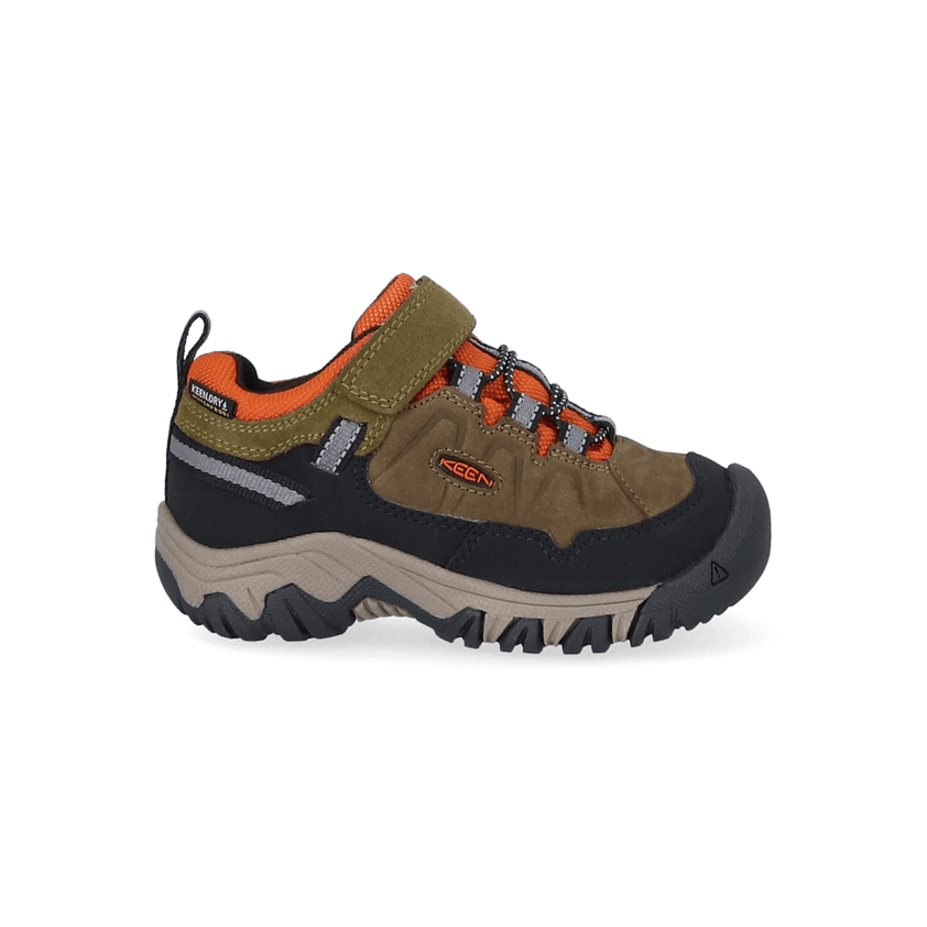 Targhee IV Younger Kids Wandelschoenen Dark Olive/Gold Flame