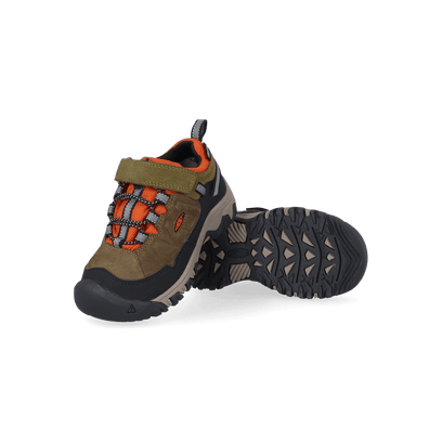 Targhee IV Younger Kids Wandelschoenen Dark Olive/Gold Flame