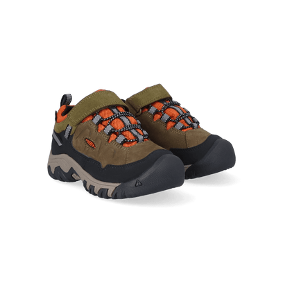 Targhee IV Younger Kids Wandelschoenen Dark Olive/Gold Flame