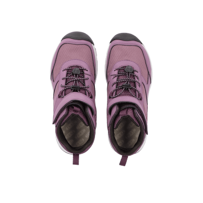 Skua Mid Younger Kids Boots Black Plum/Plum Perfect