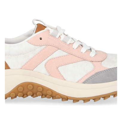 KS86 Leren Dames Sneakers KEEN Maple/Cameo Rose